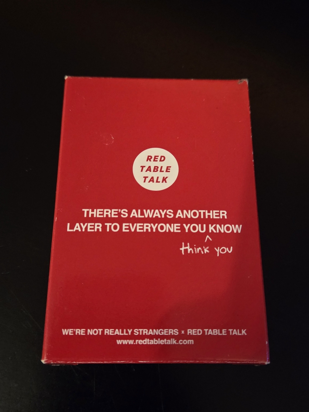 Conversation Cards – Red